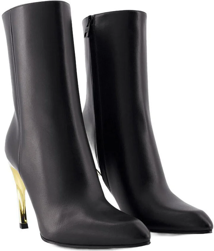 Alexander McQueen Seal Ankle Boots - Image 2