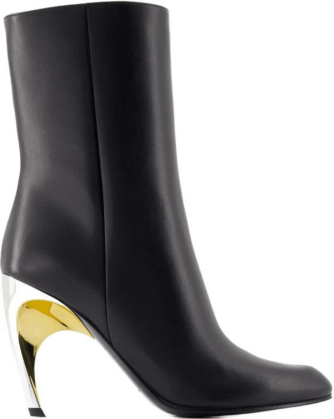 Alexander McQueen Seal Ankle Boots