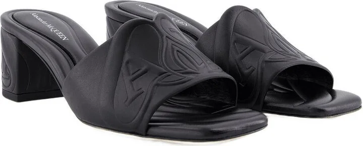 Alexander McQueen Seal Heeled Sandals - Image 2