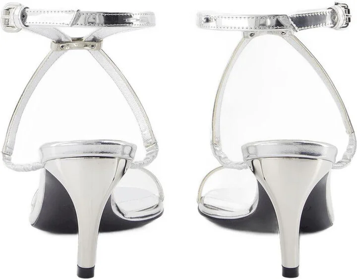 Alexander McQueen Seal Heeled Sandals - Image 3