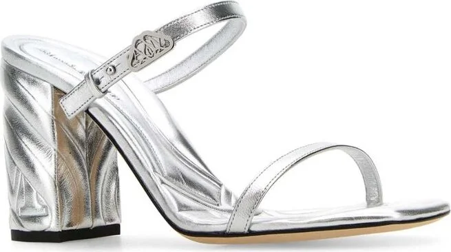 Alexander McQueen Seal Heeled Sandals - Image 4