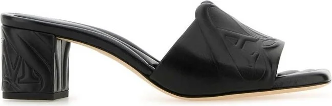 Alexander McQueen Seal Heeled Sandals