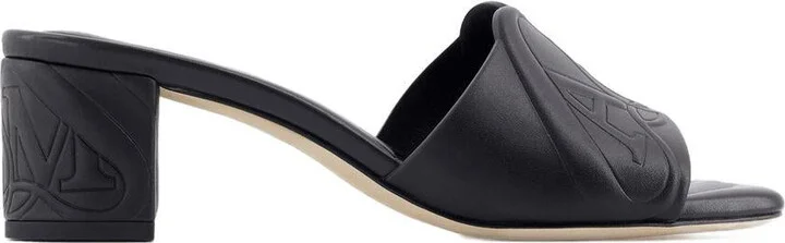 Alexander McQueen Seal Heeled Sandals
