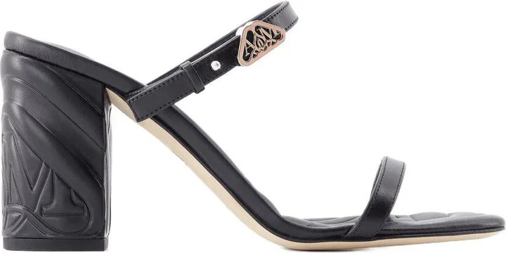 Alexander McQueen Seal Heeled Sandals