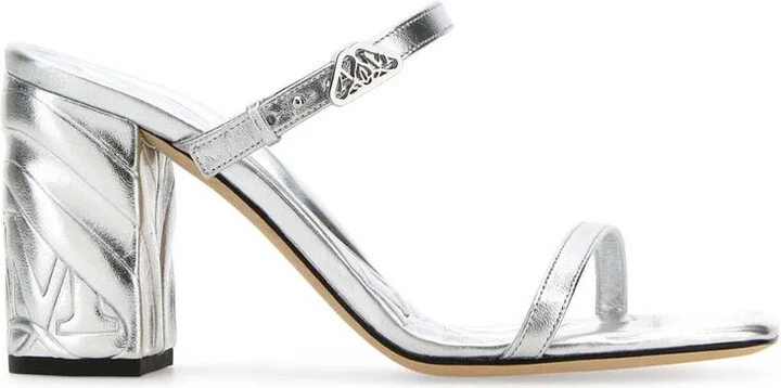 Alexander McQueen Seal Heeled Sandals