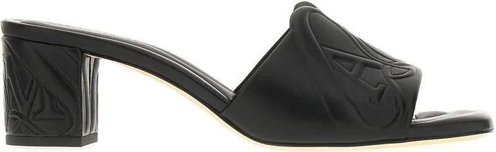 Alexander McQueen Seal Heeled Sandals