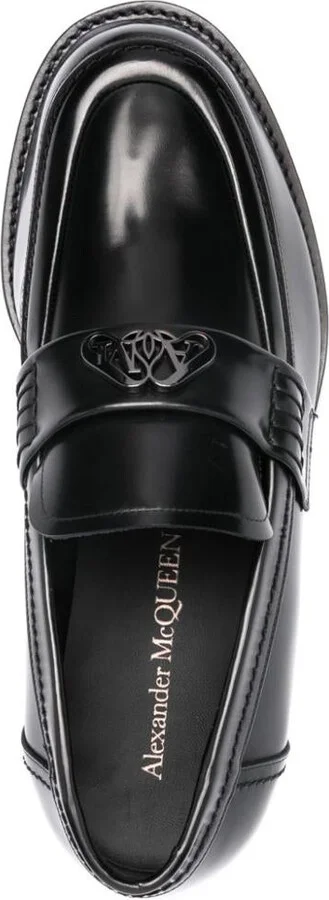Alexander McQueen Seal Leather Loafers - Image 4
