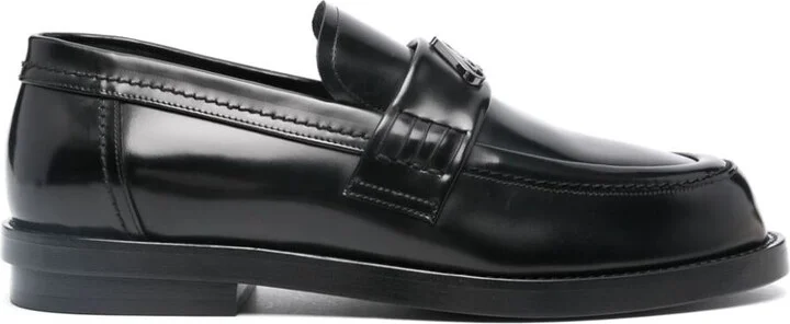 Alexander McQueen Seal Leather Loafers