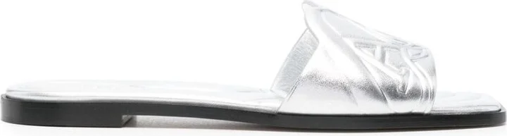 Alexander McQueen Seal Leather Sandals