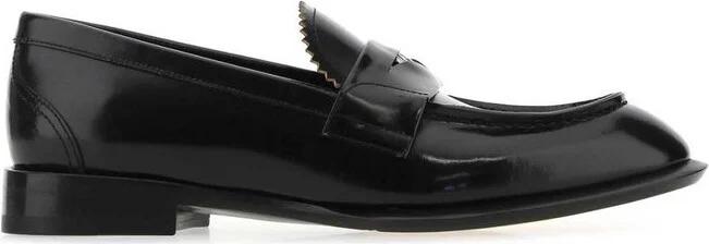 Alexander McQueen Seal Logo Loafers