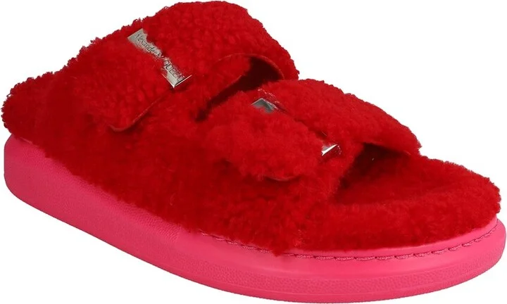 Alexander McQueen Shearling Sandal
