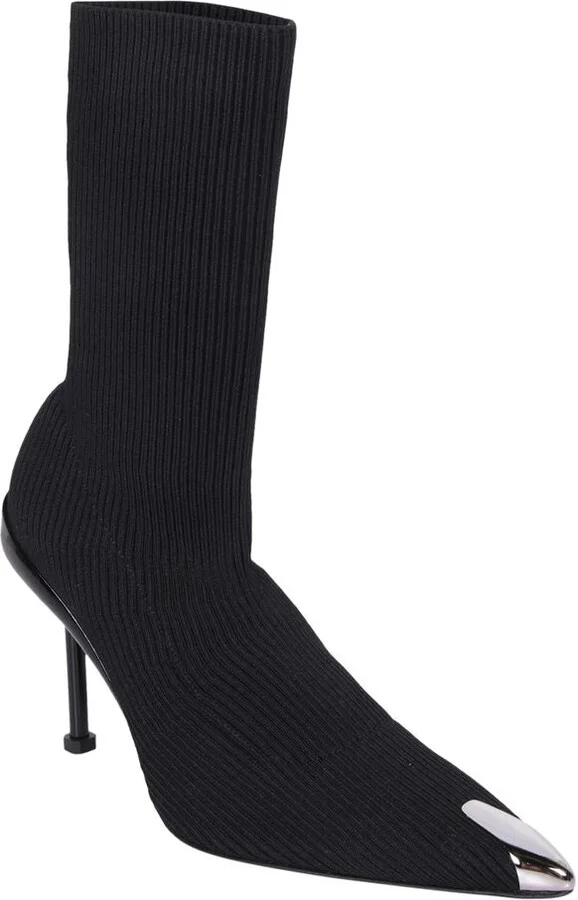Alexander McQueen 'Slash' Ankle Boots - Image 6