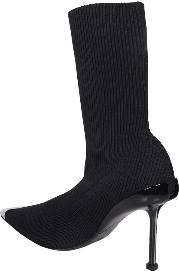 Alexander McQueen 'Slash' Ankle Boots - Image 9