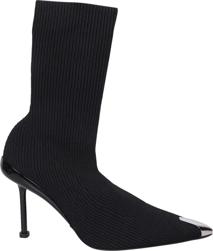 Alexander McQueen 'Slash' Ankle Boots