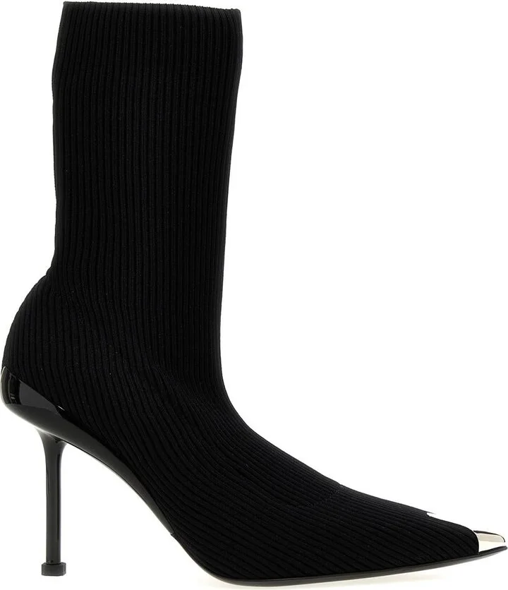 Alexander McQueen 'Slash' Ankle Boots
