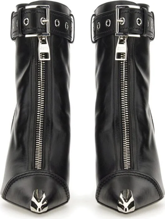 Alexander McQueen Slash Biker Boot - Image 3
