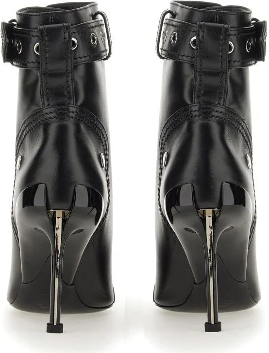 Alexander McQueen Slash Biker Boot - Image 5