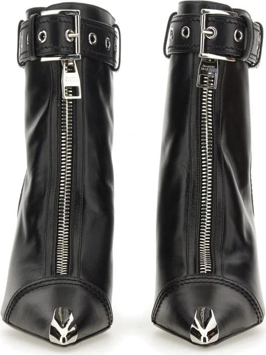 Alexander McQueen Slash Biker Boot - Image 6