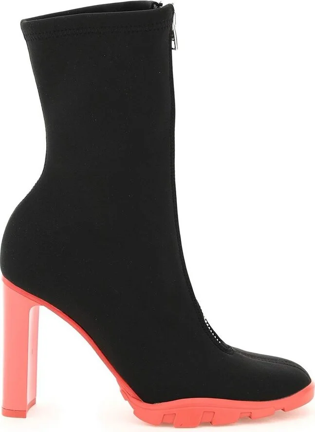 Alexander McQueen Slim Tread Zipped Boots