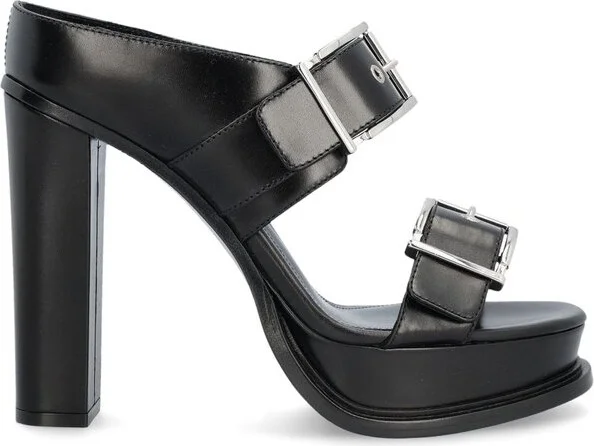 Alexander McQueen Slip-On Platform Sandals