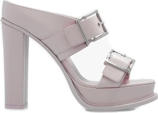 Alexander McQueen Slip-On Platform Sandals