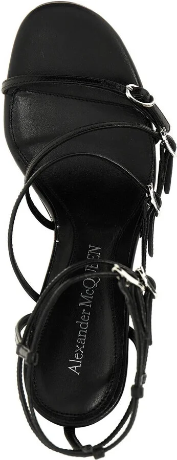 Alexander McQueen Strap Leather Sandals - Image 4