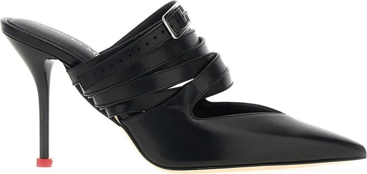 Alexander McQueen Strap Mules