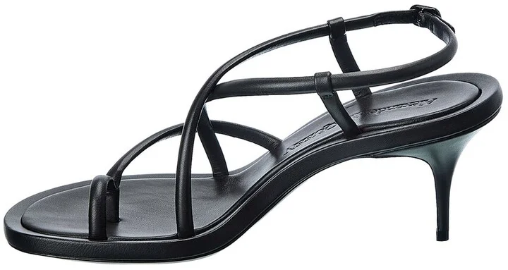 Alexander Mcqueen Strappy Leather Sandal - Image 2