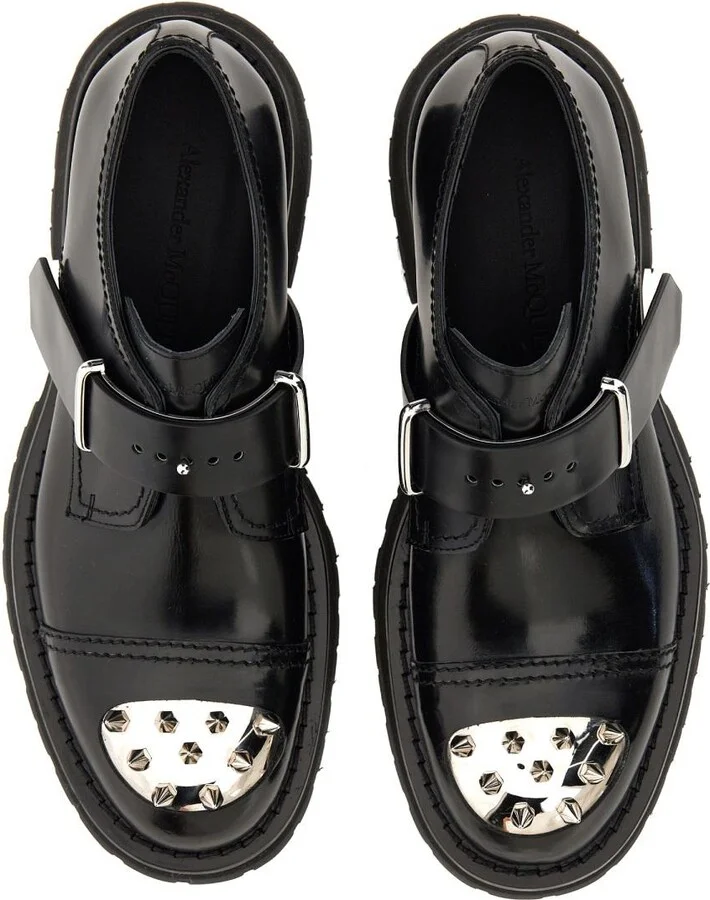 Alexander McQueen Studded Derby Loafer - Image 4