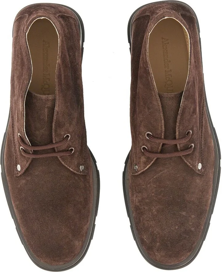 Alexander McQueen Suede Boot - Image 4