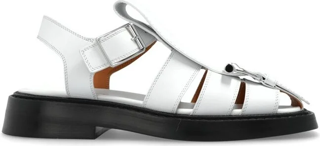 Alexander McQueen T-Bar Cage Sandals