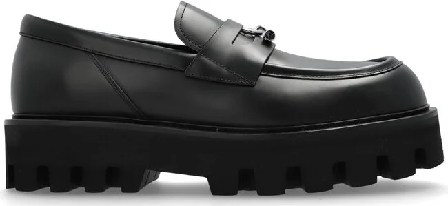 Alexander McQueen T-Bar Parachute Loafers