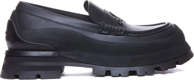 Alexander McQueen The Seal Slip-On Loafers