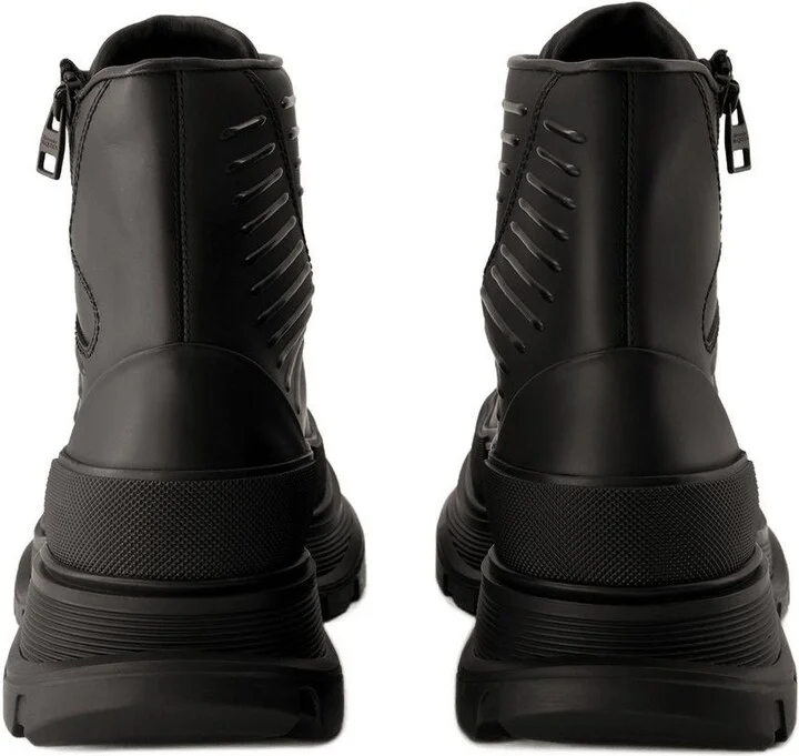 Alexander McQueen Tread Ankle Boots - Image 3
