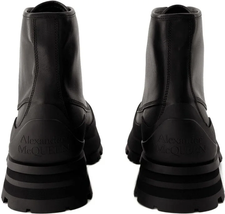 Alexander McQueen Tread Ankle Boots - Image 3