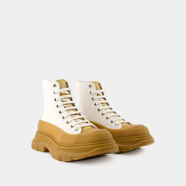 Alexander McQueen Tread Ankle Boots - Image 2