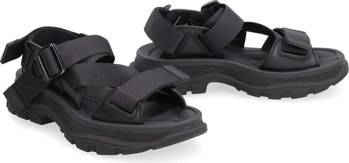 Alexander McQueen Tread Flat Sandals - Image 3