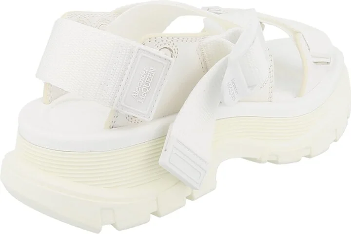 Alexander Mcqueen Tread Leather Sandal - Image 2