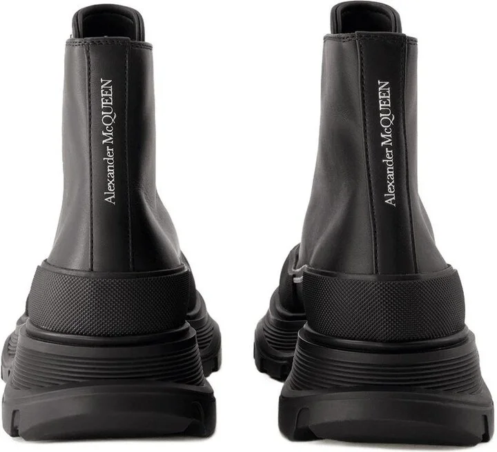 Alexander McQueen Tread Slick Ankle Boots - Image 3
