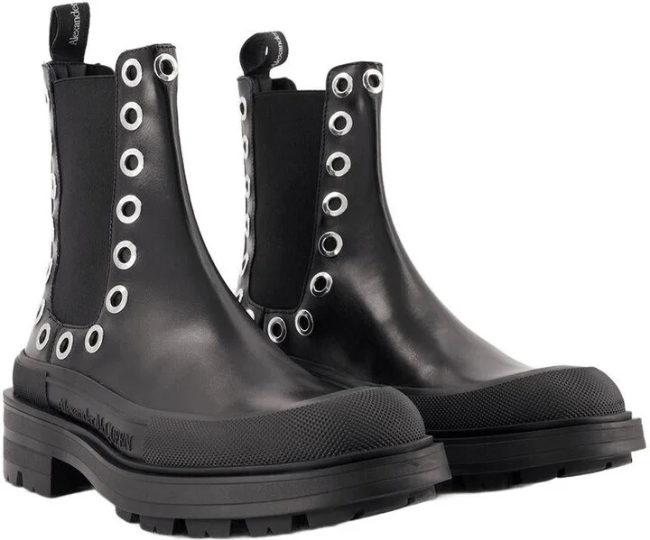 Alexander McQueen Tread Slick Ankle Boots - Image 2