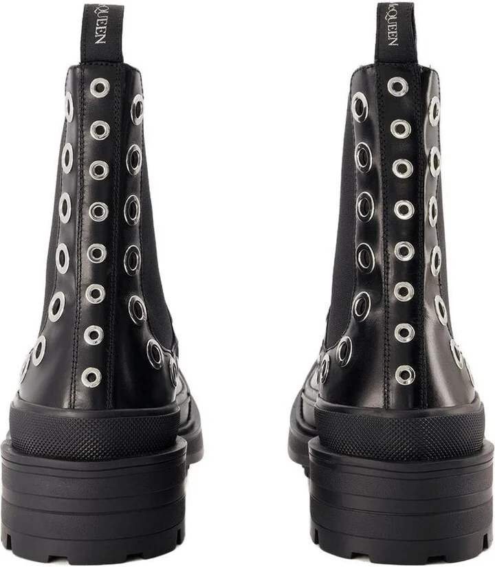 Alexander McQueen Tread Slick Ankle Boots - Image 3