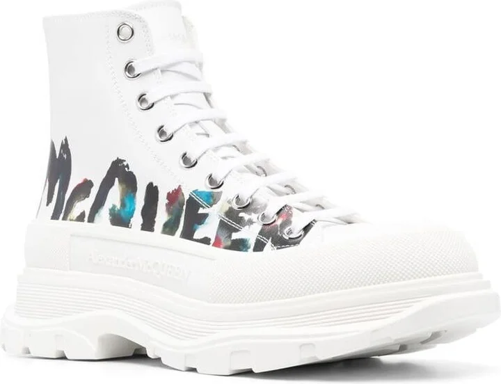Alexander McQueen Tread Slick Ankle Boots - Image 3