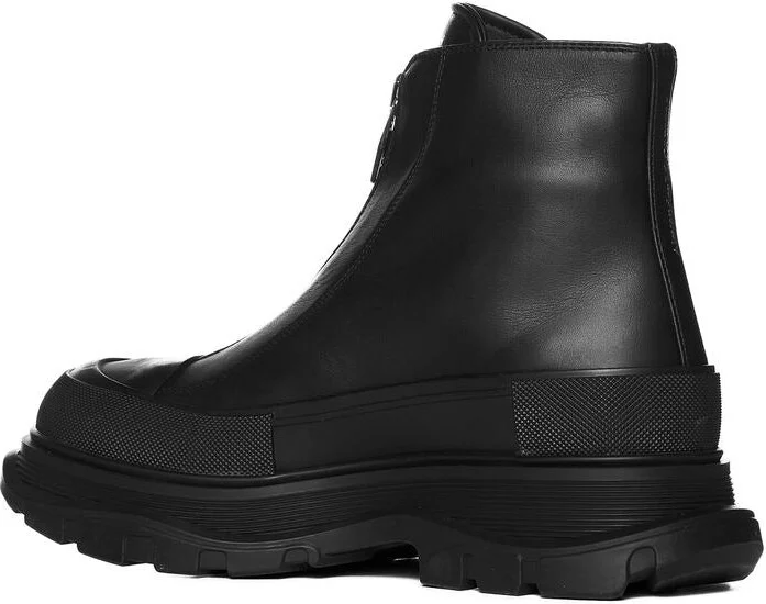 Alexander McQueen Tread Slick Ankle Boots - Image 3