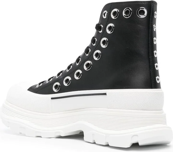 Alexander McQueen Tread Slick Ankle Boots - Image 2