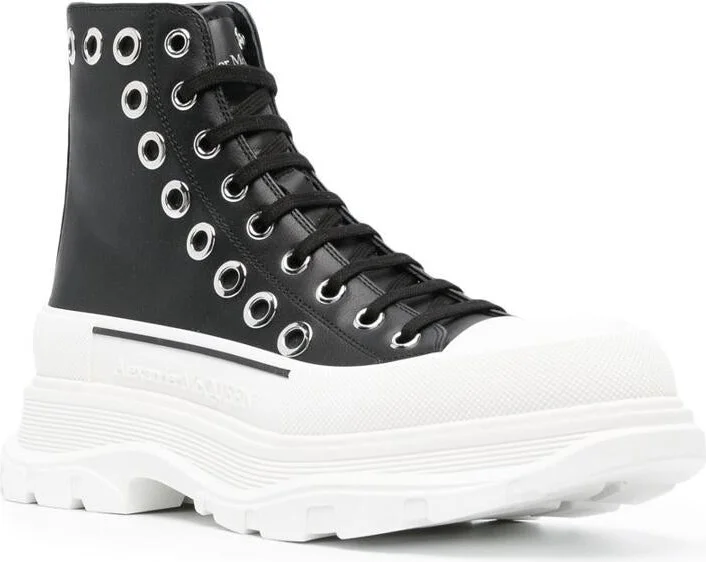 Alexander McQueen Tread Slick Ankle Boots - Image 4