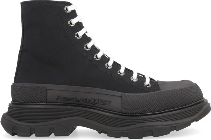 Alexander McQueen Tread Slick Ankle Boots - Image 2