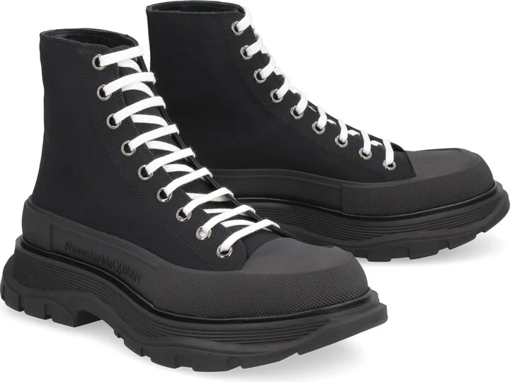 Alexander McQueen Tread Slick Ankle Boots - Image 3