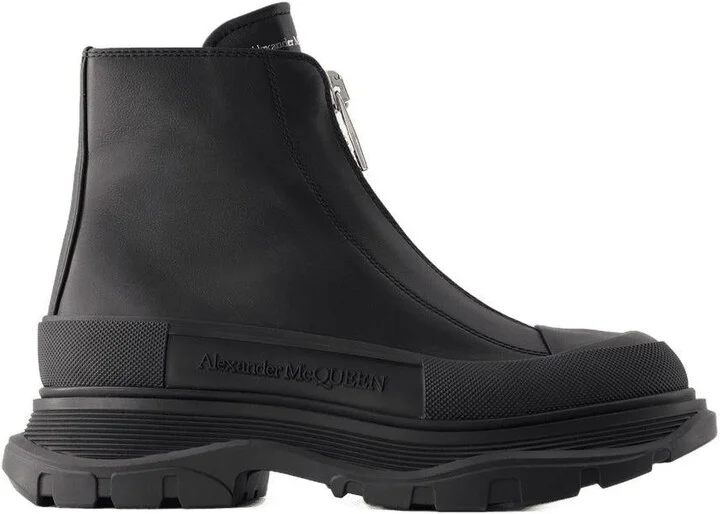 Alexander McQueen Tread Slick Ankle Boots