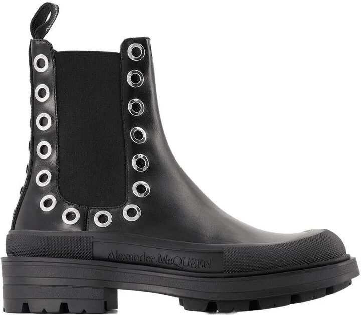 Alexander McQueen Tread Slick Ankle Boots