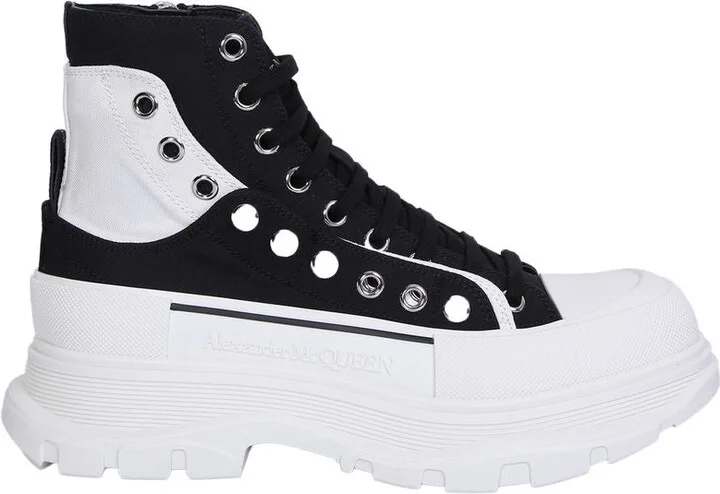 Alexander McQueen Tread Slick Ankle Boots